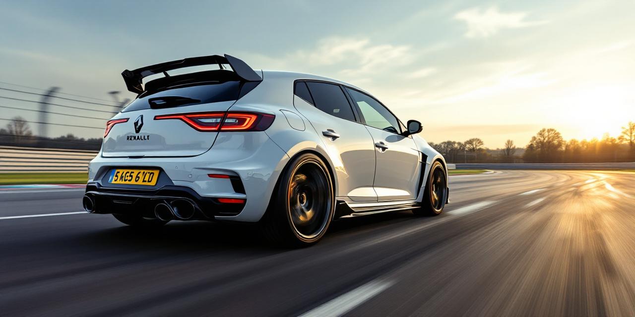 Renault Mégane RS 265 Phase 2 sur route alsacienne