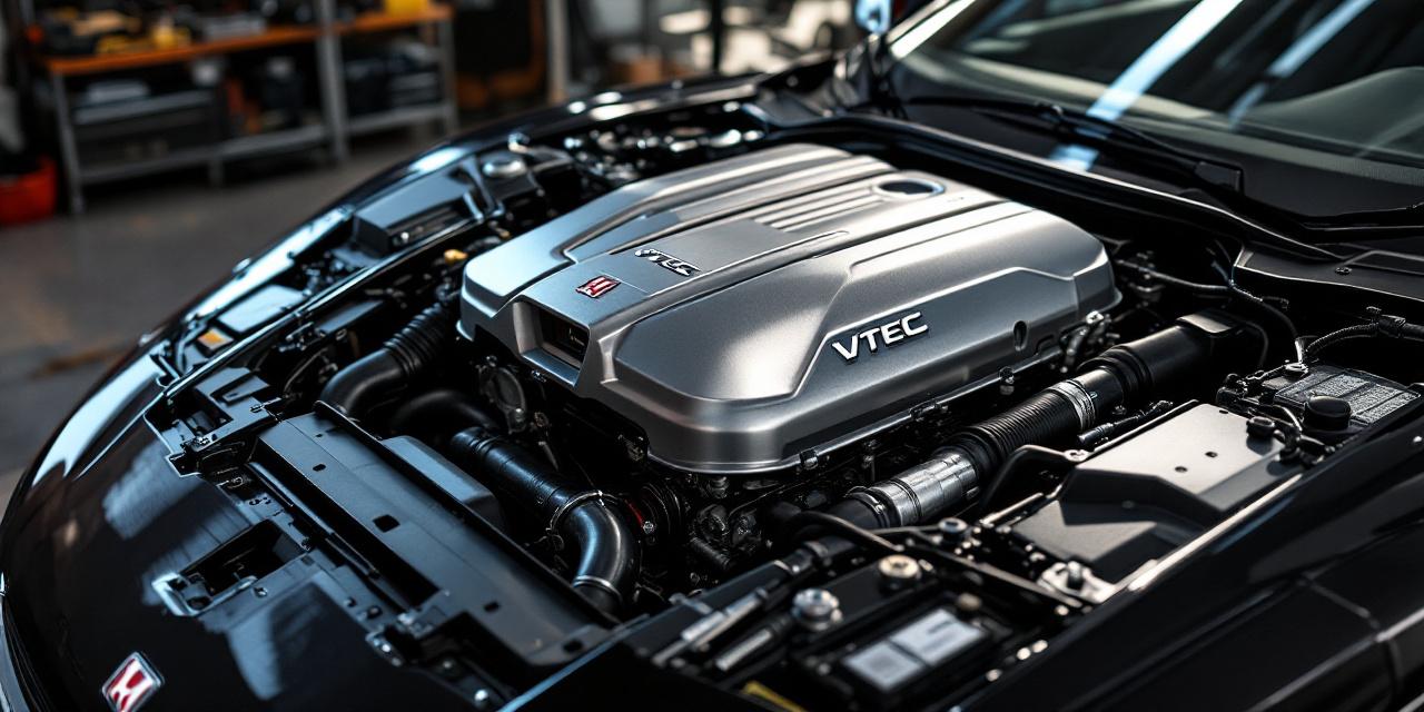 Moteur Honda C30A VTEC V6 dans le compartiment central de la NSX NA1