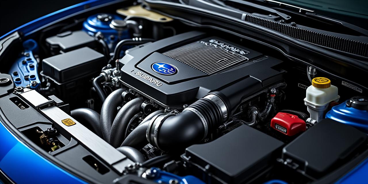 Moteur EJ257 flat-4 turbo Subaru Impreza WRX STI GD