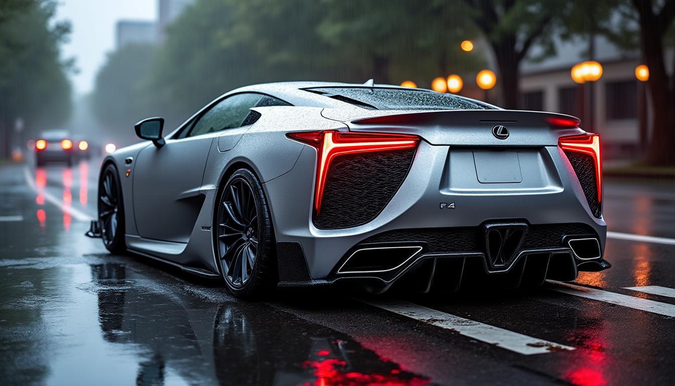 découvrez comment une météo capricieuse a impacté un exemplaire rare et exceptionnel de la lexus lfa, entre puissance et fragilité.
