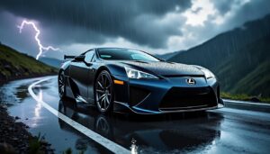 Lexus LFA : quand une météo capricieuse met à mal un exemplaire d&rsquo;exception