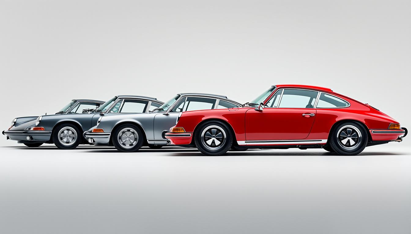 découvrez l'histoire légendaire de la porsche 911 : 60 ans d'innovation et de passion à travers 8 générations, une seule lignée emblématique de performance et de design.