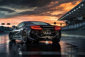 Acura NSX : un collecteur d&rsquo;échappement 6-en-1 transforme le V6 en un cri futuriste digne de Star Wars